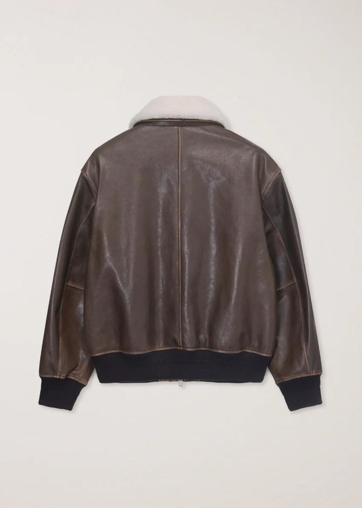 Detachable A-2 Leather Blouson