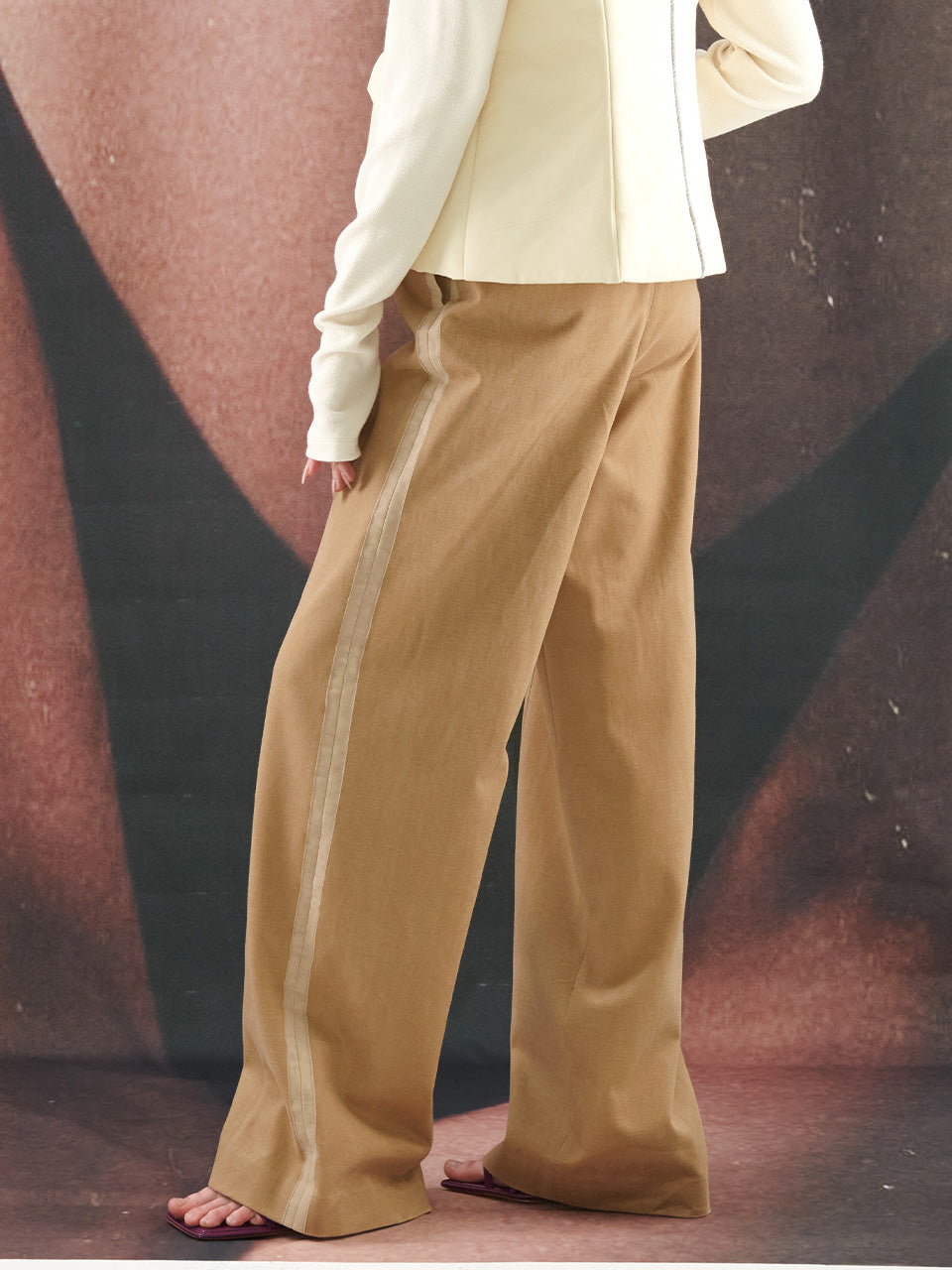 Sheer Layered Pants
