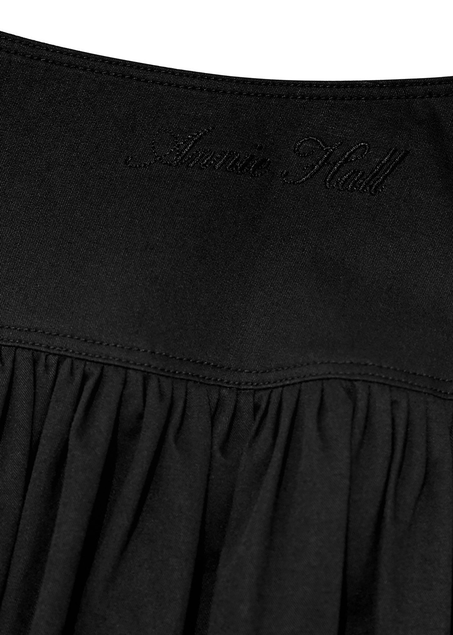 Pumpkin Pleated Skirt