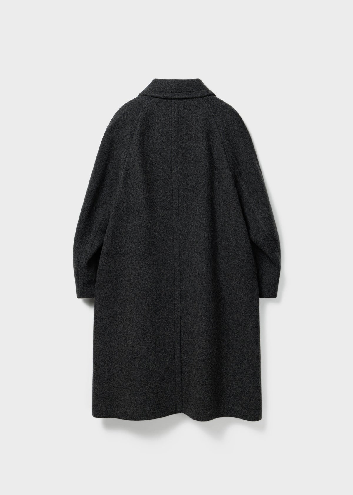 Cashmere Blend Raglan-sleeve Mac Coat