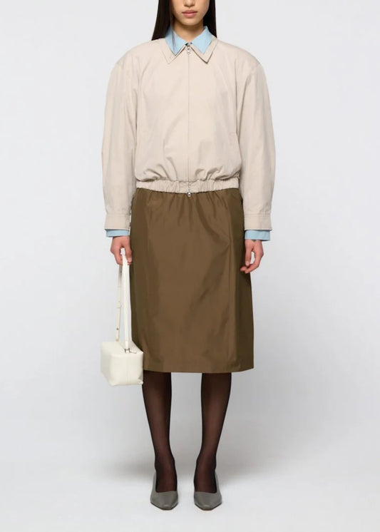Cotton Nylon Blouson