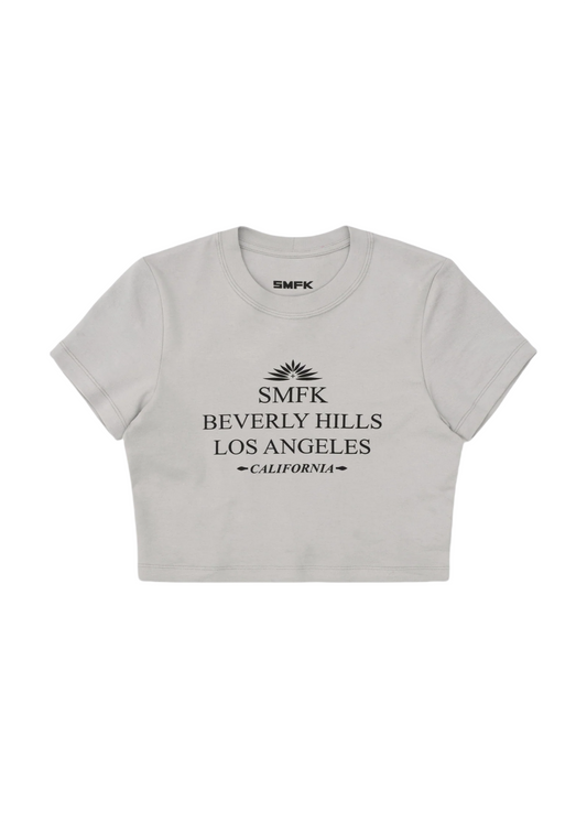 Compass Beverly Movie Subtitles Crop Tee