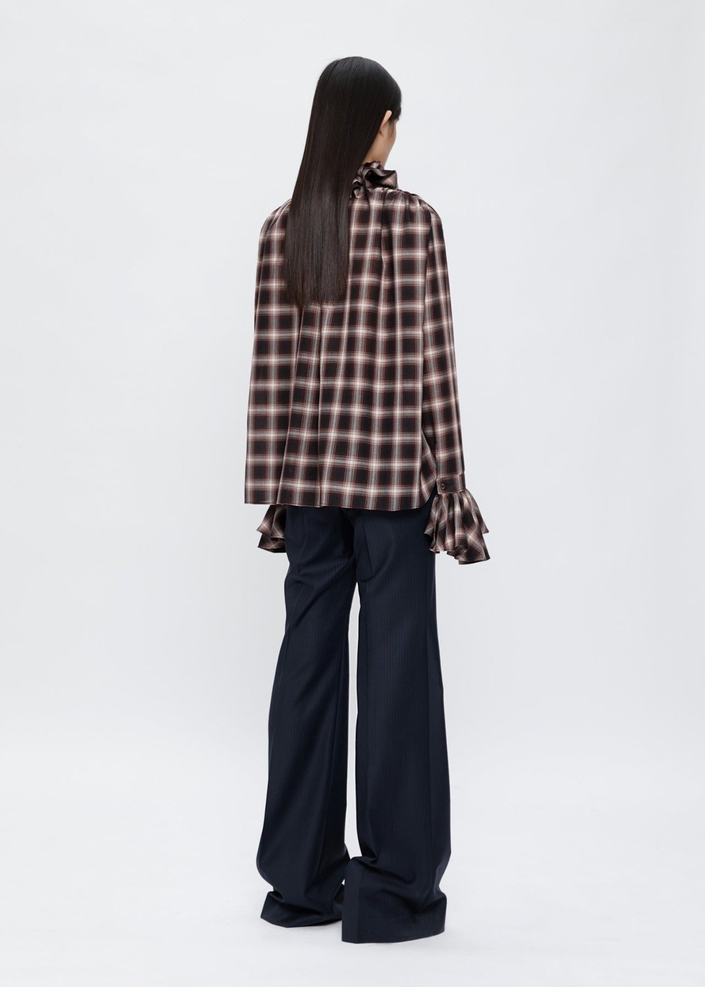 Frill Neck Blouse
