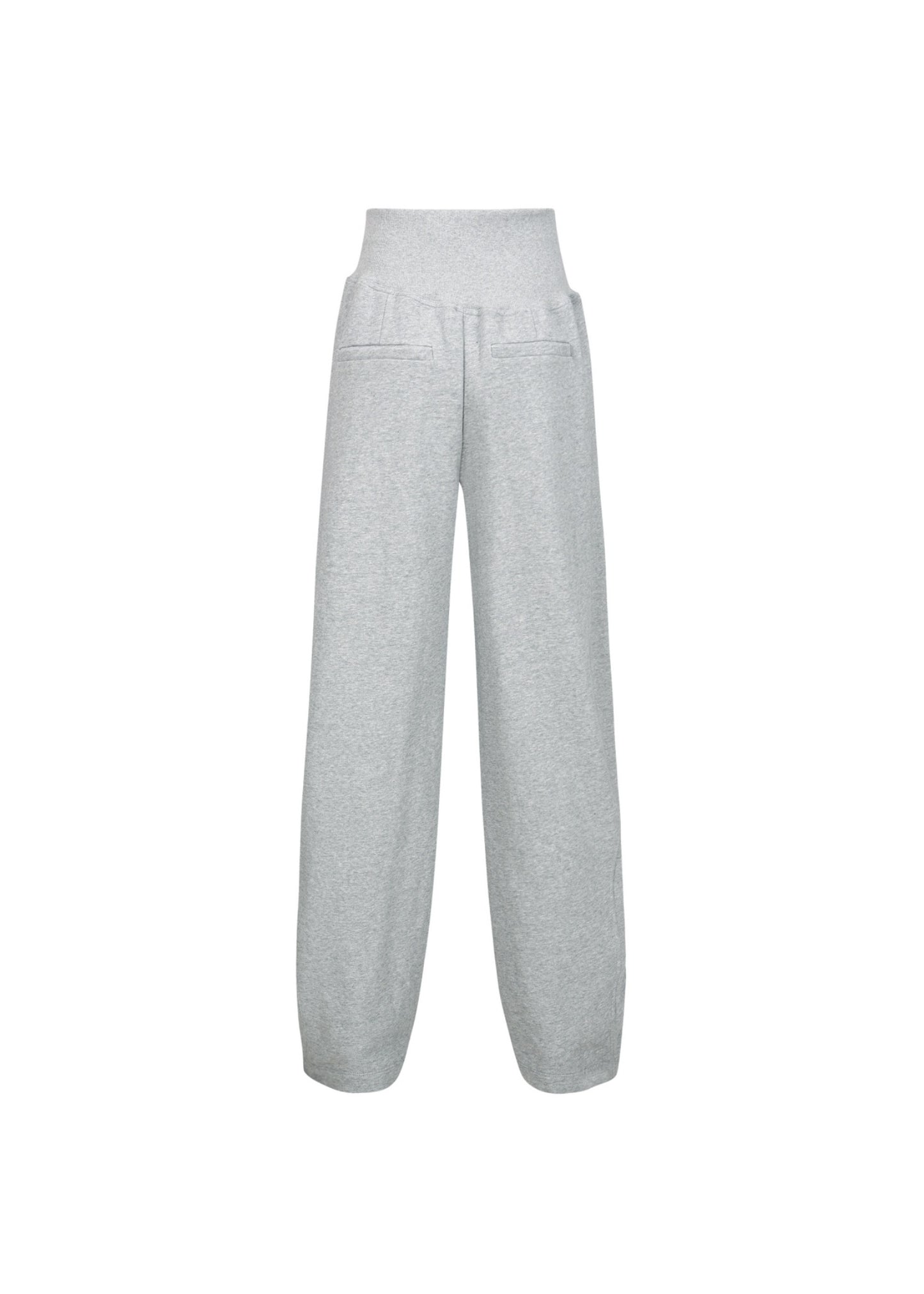Asymmetrical-waist Pants