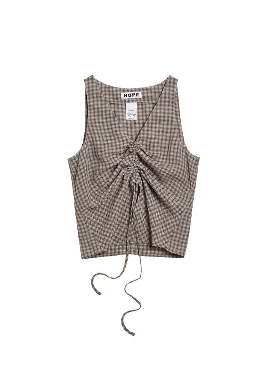 East Drawstring Top