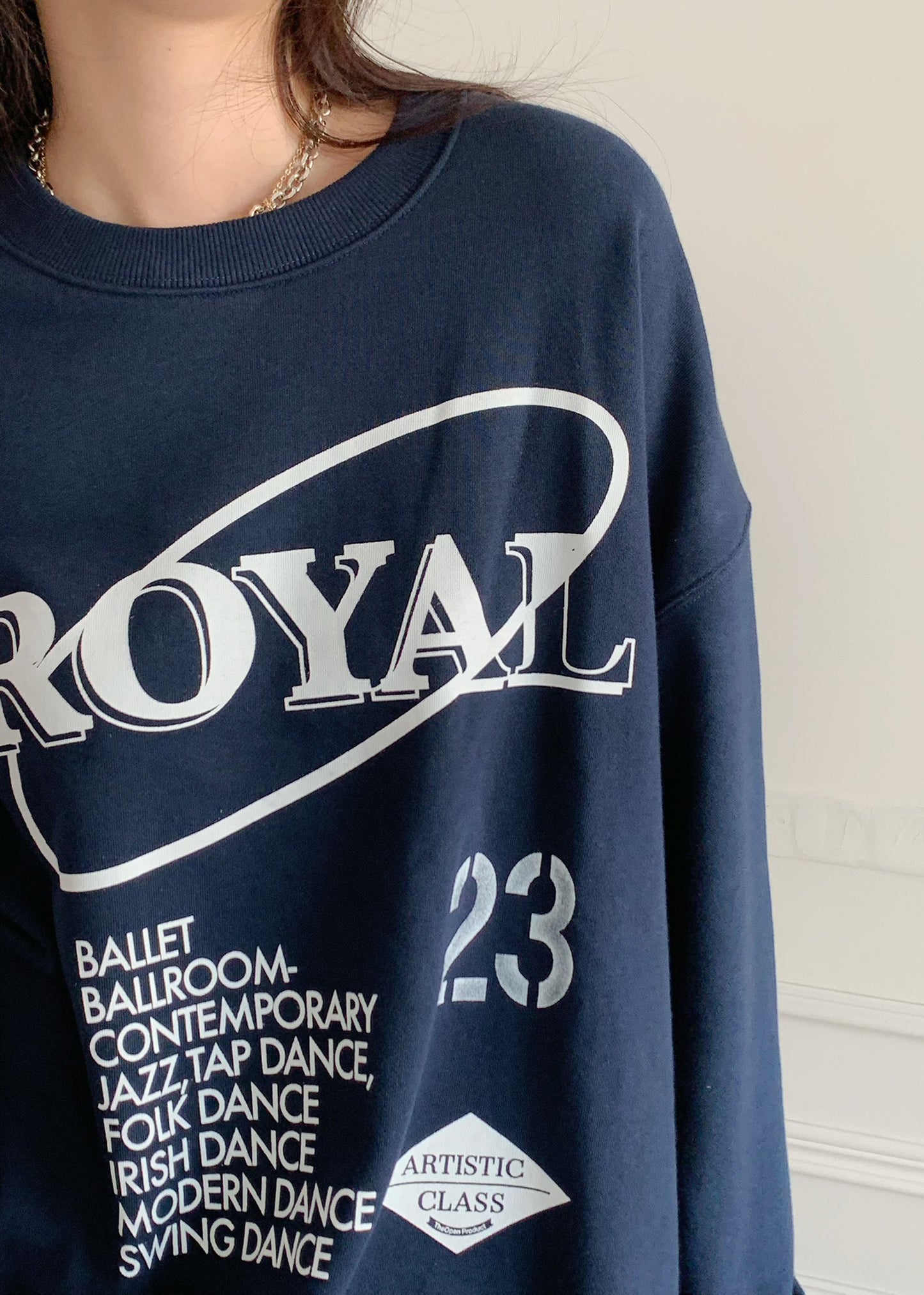 Royal Letter Sweatshirt