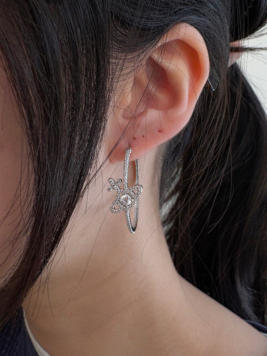 Olympia Hoop Earrings