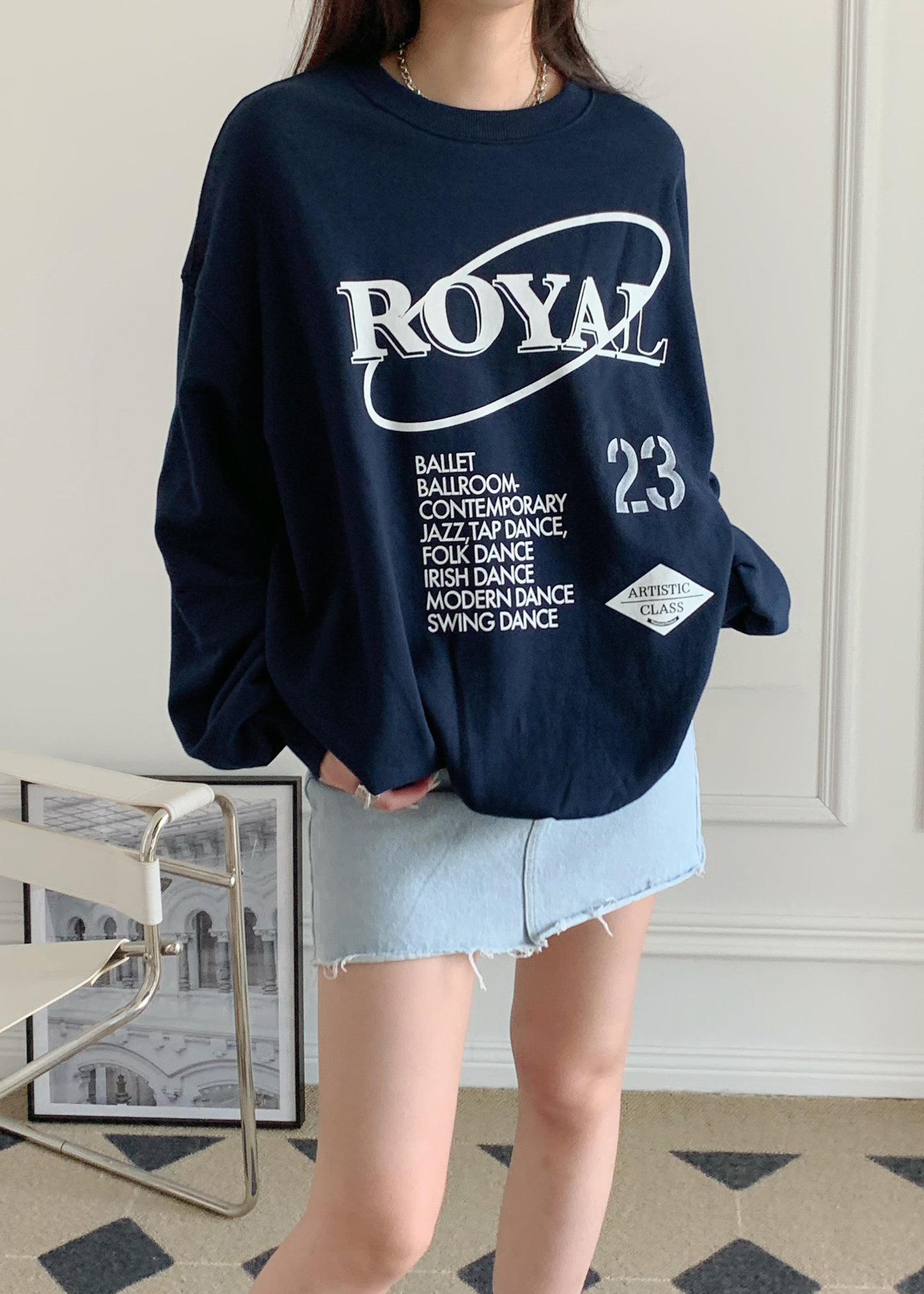 Royal Letter Sweatshirt