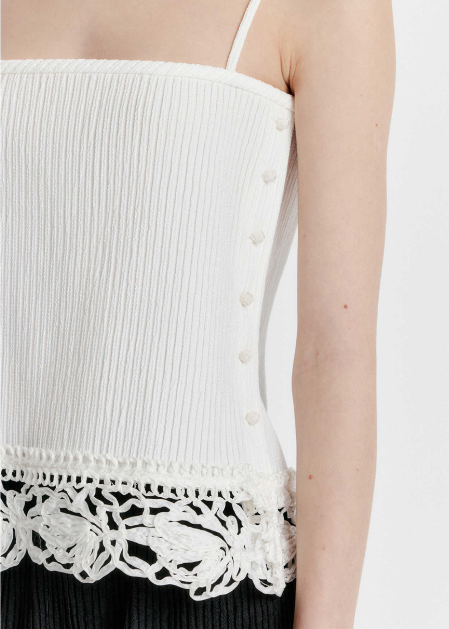 YESICA Embroidery Lace Top