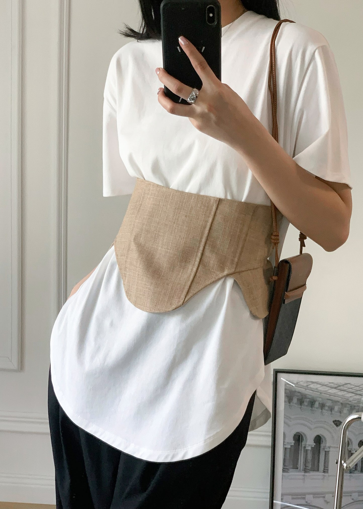 WESCOTT Corset T-shirt