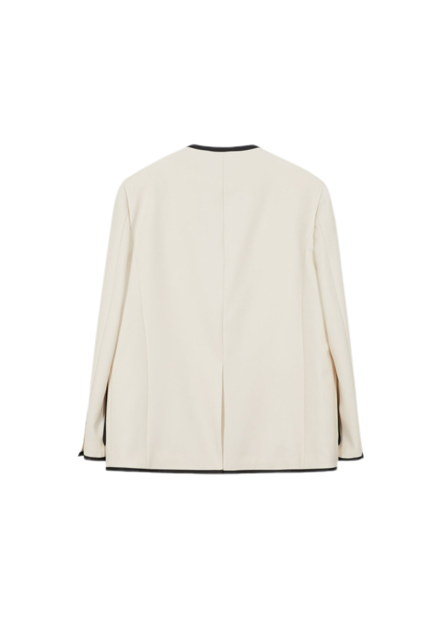 ZOVII Wide Collar Single-Button Jacket