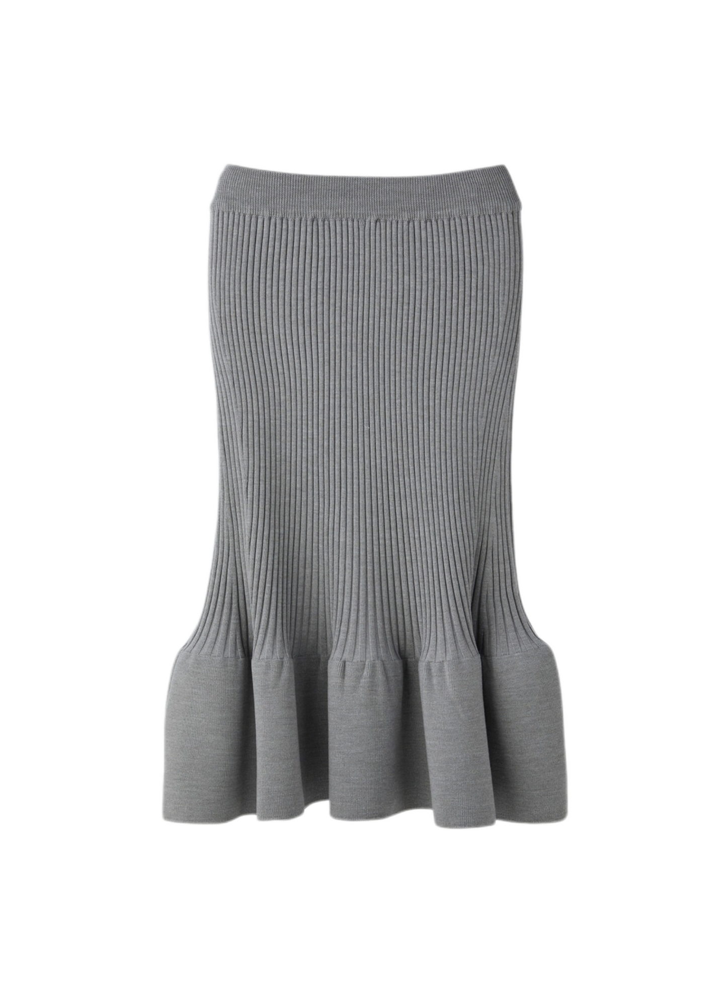 Daria Rib Flare Knit Skirt