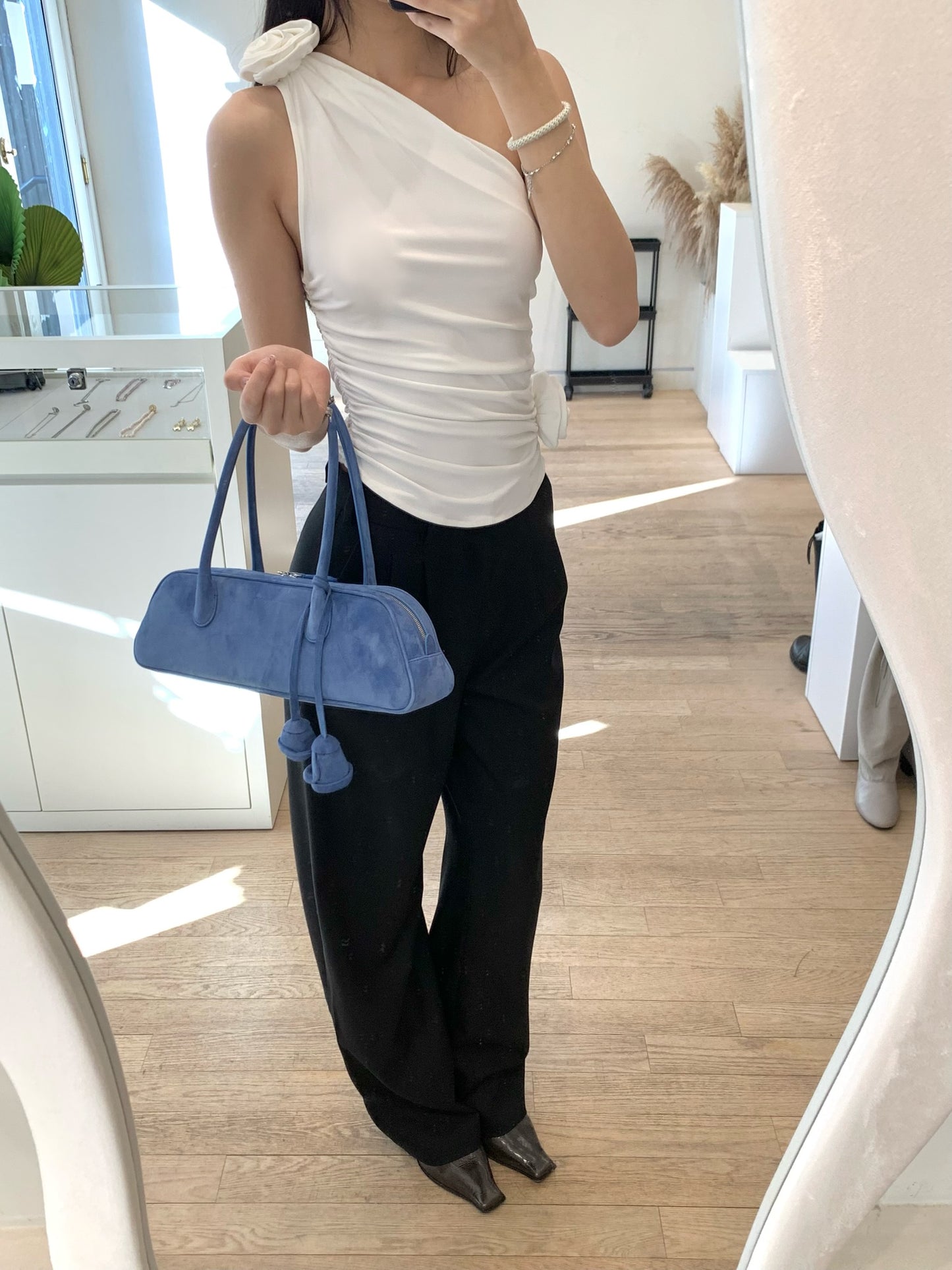 One Shoulder Tank Top