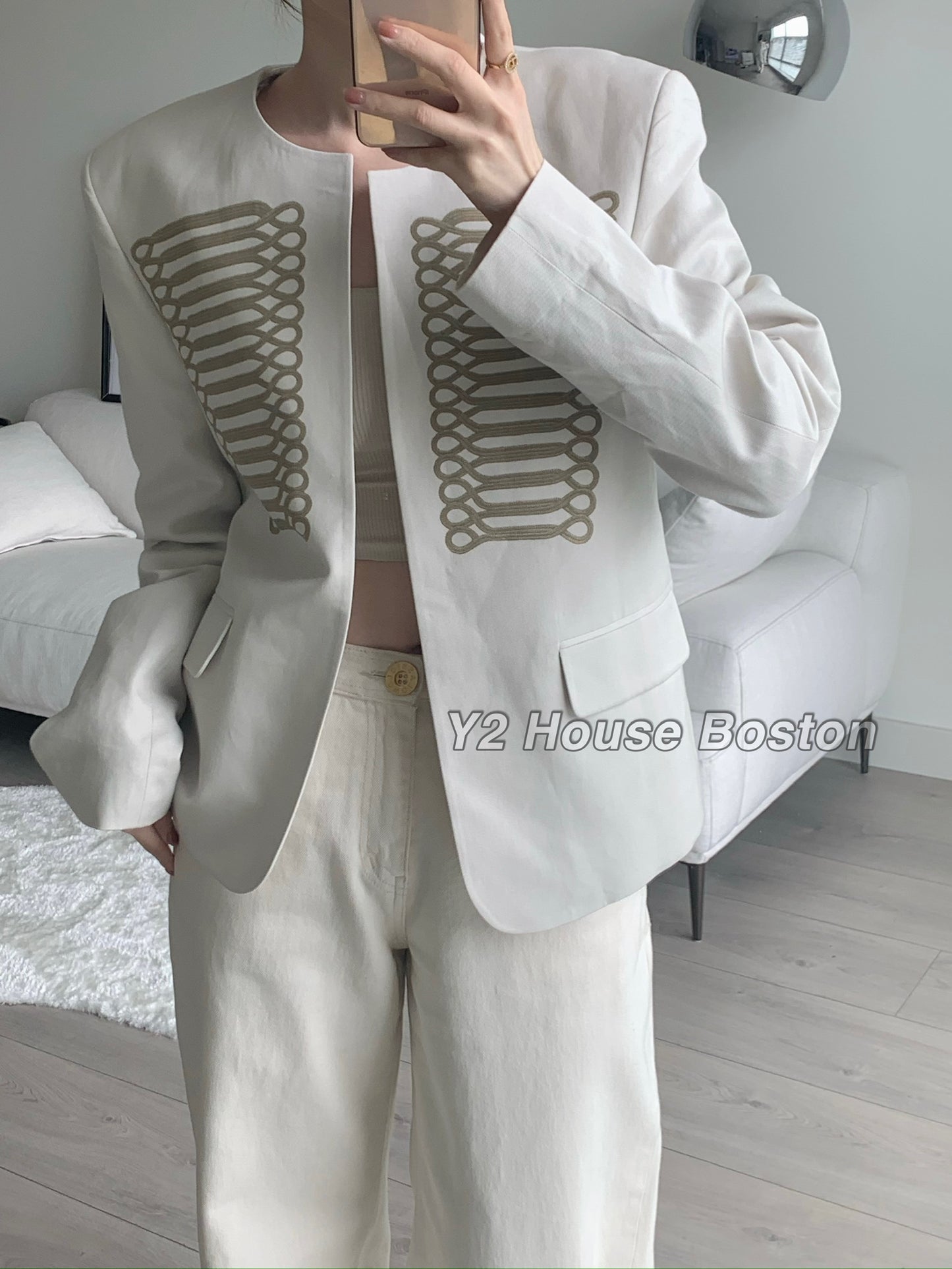 Embroidery Hussar Jacket