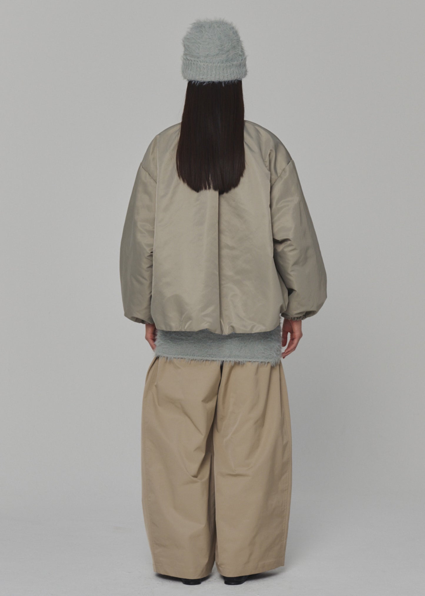 Quilted Reversible Padded Jumper