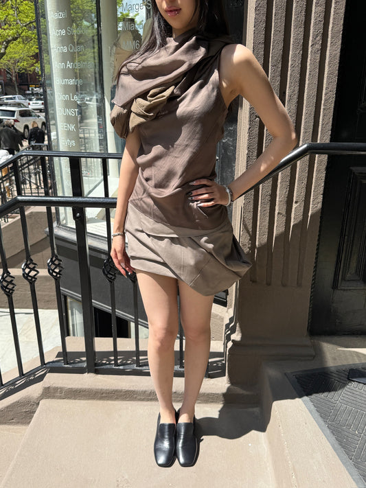 Structured Mini Skirt