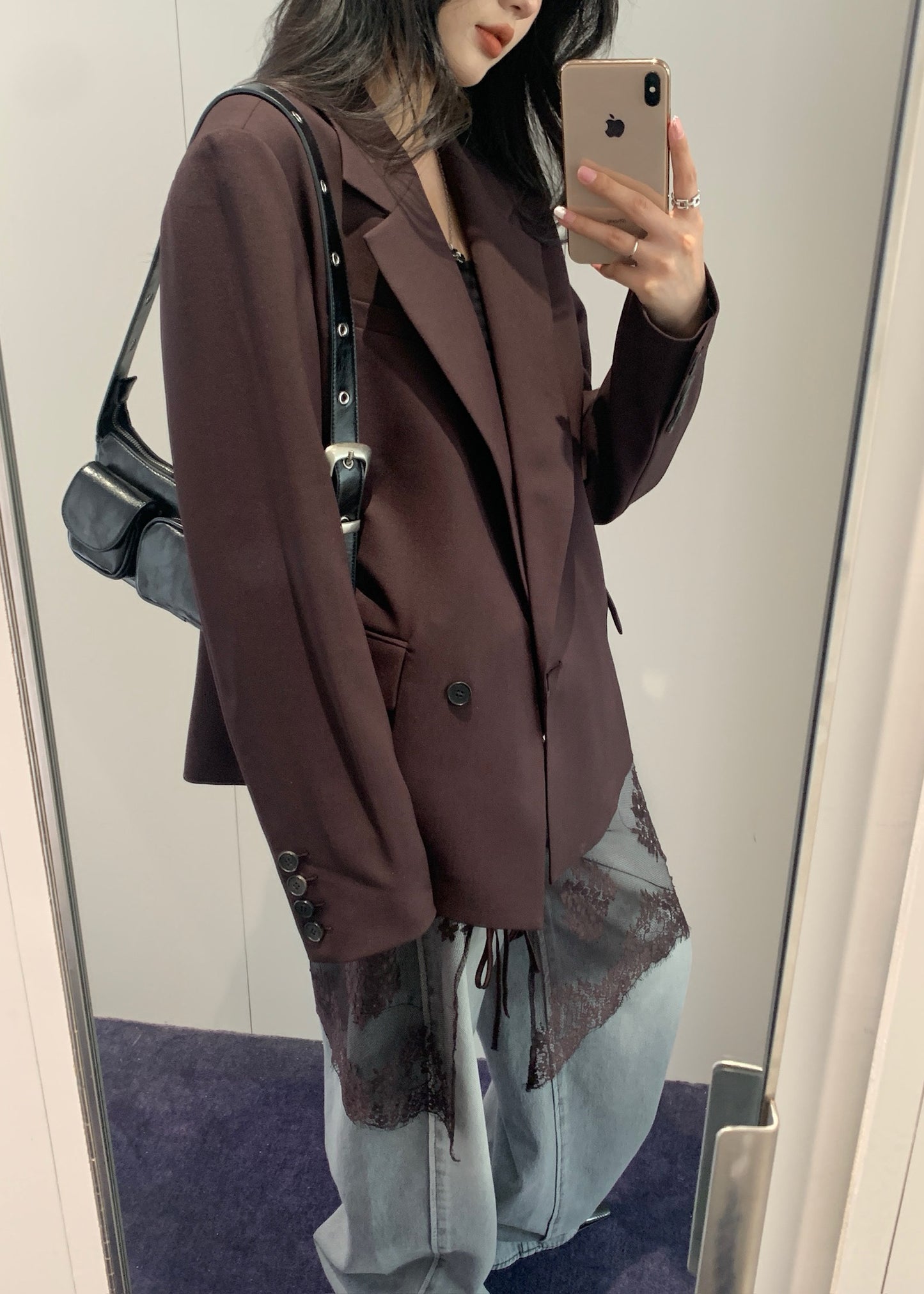 Tailored Jacket With Lace