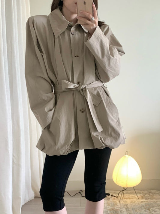 Bubble Hemline Jacket