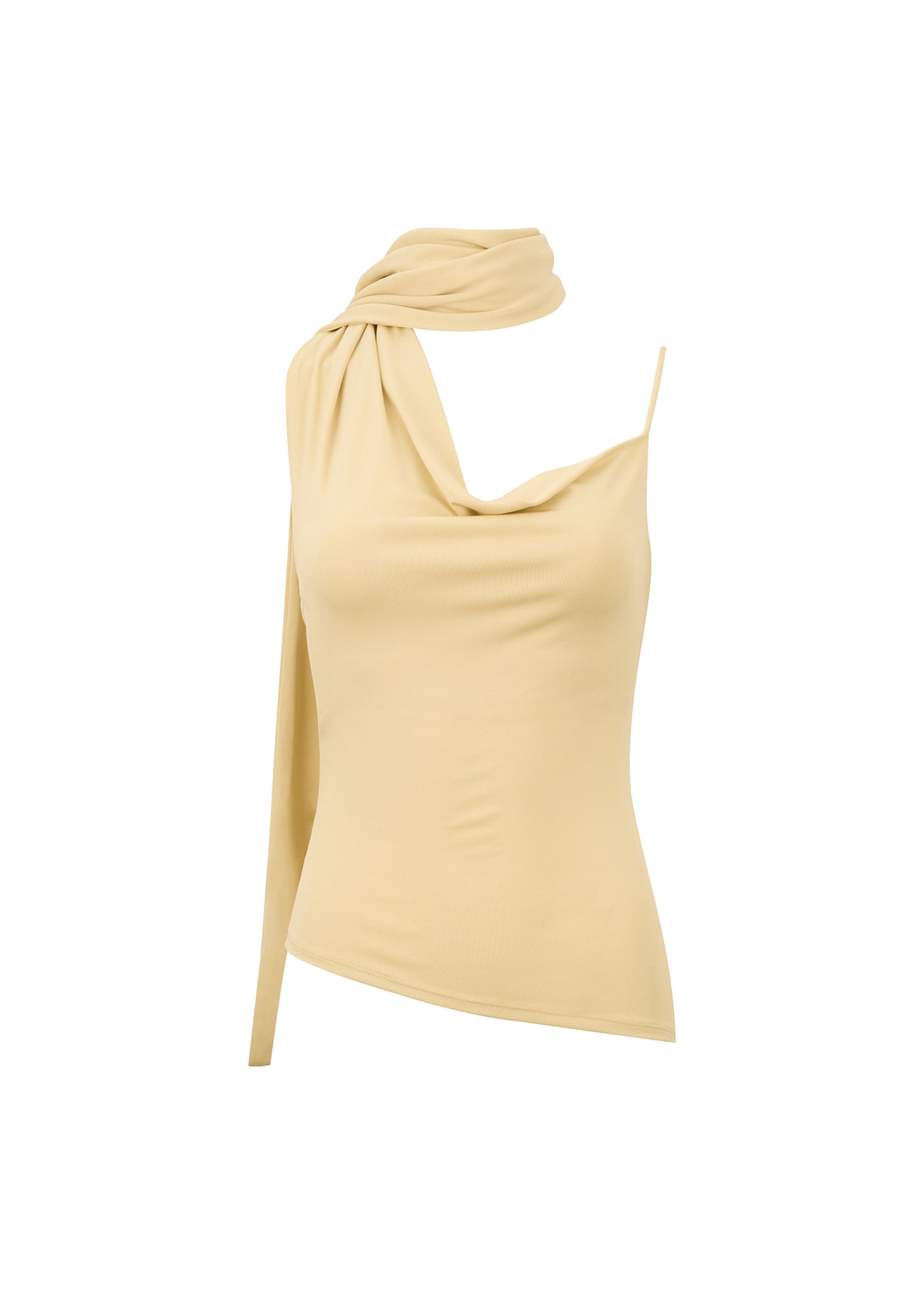 Asymmetrical Scarf Tank