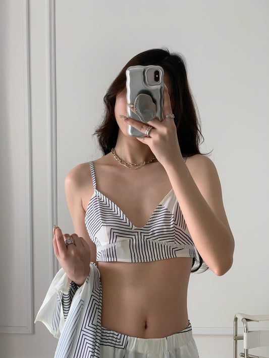 Print Bra Top