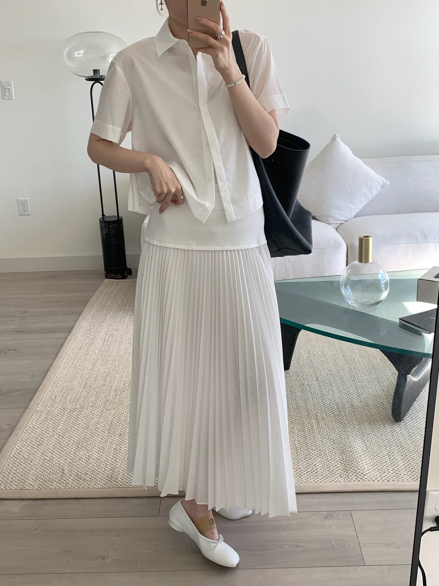 Bernie Pleated Shirt