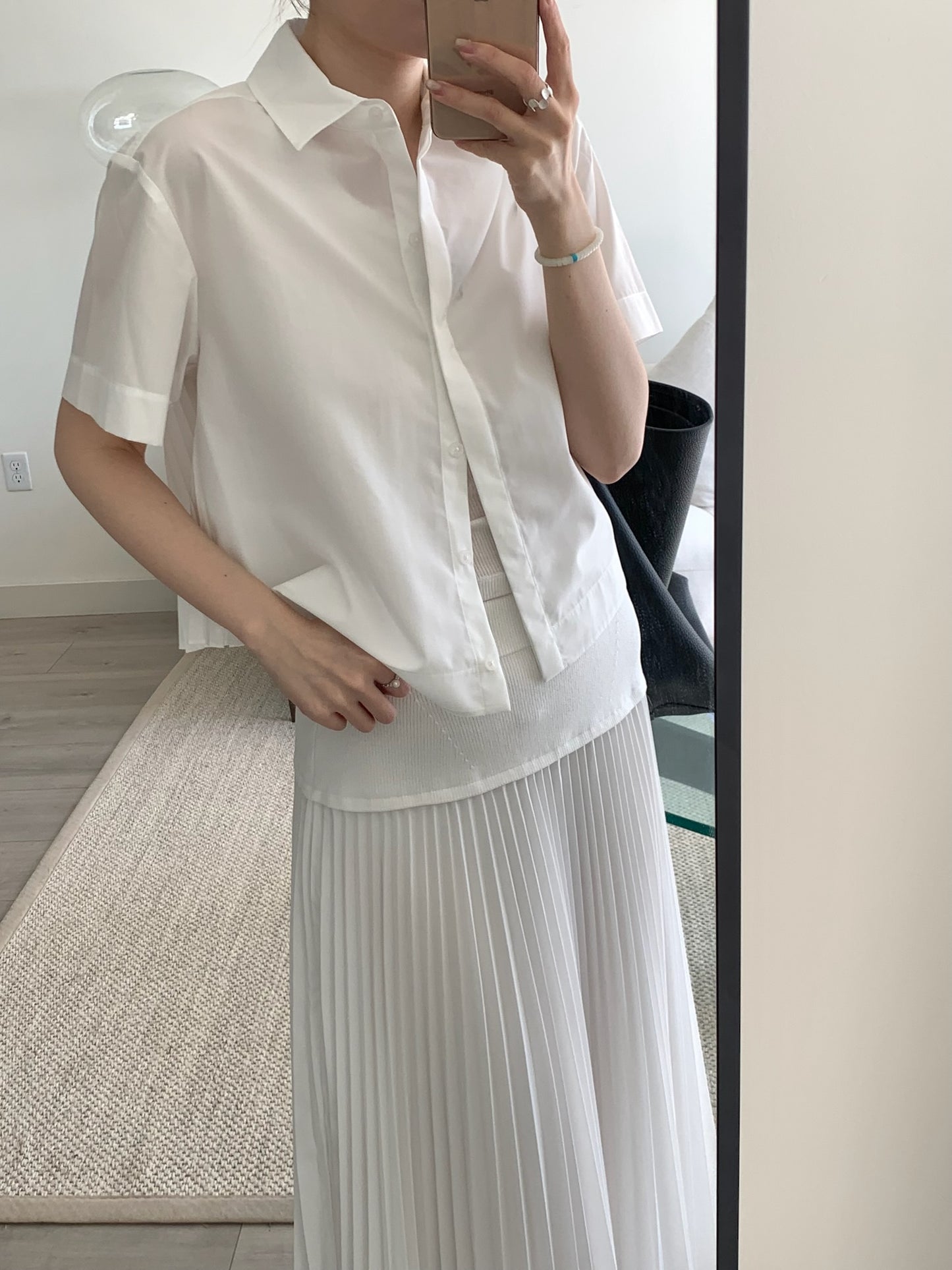 Bernie Pleated Shirt