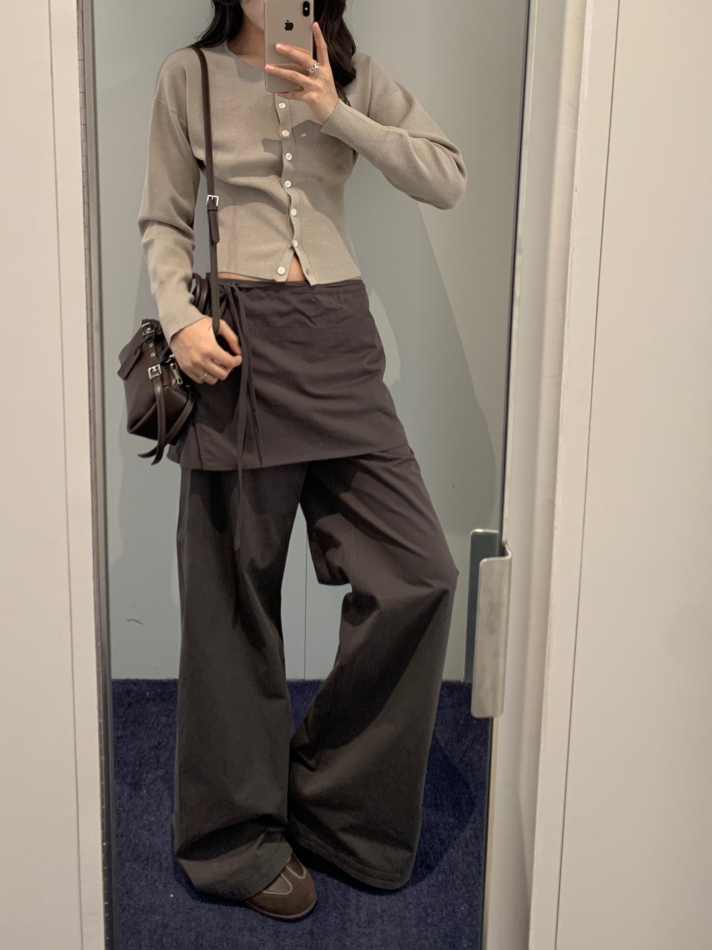 String Skirt Pants