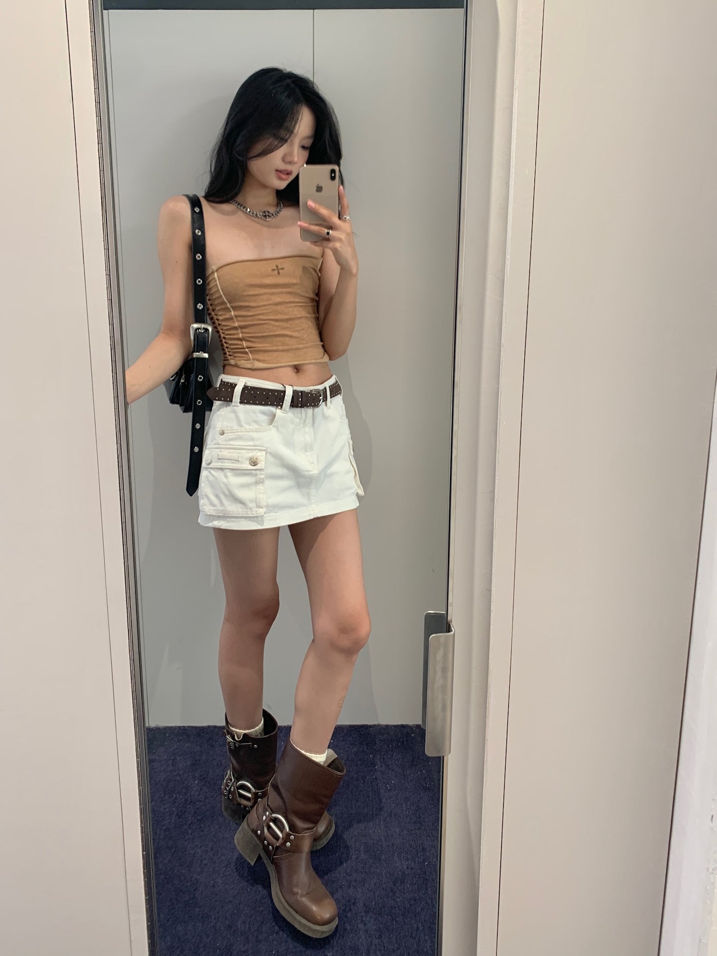 Vintage Hurricane Fade Hand Woven Bustier