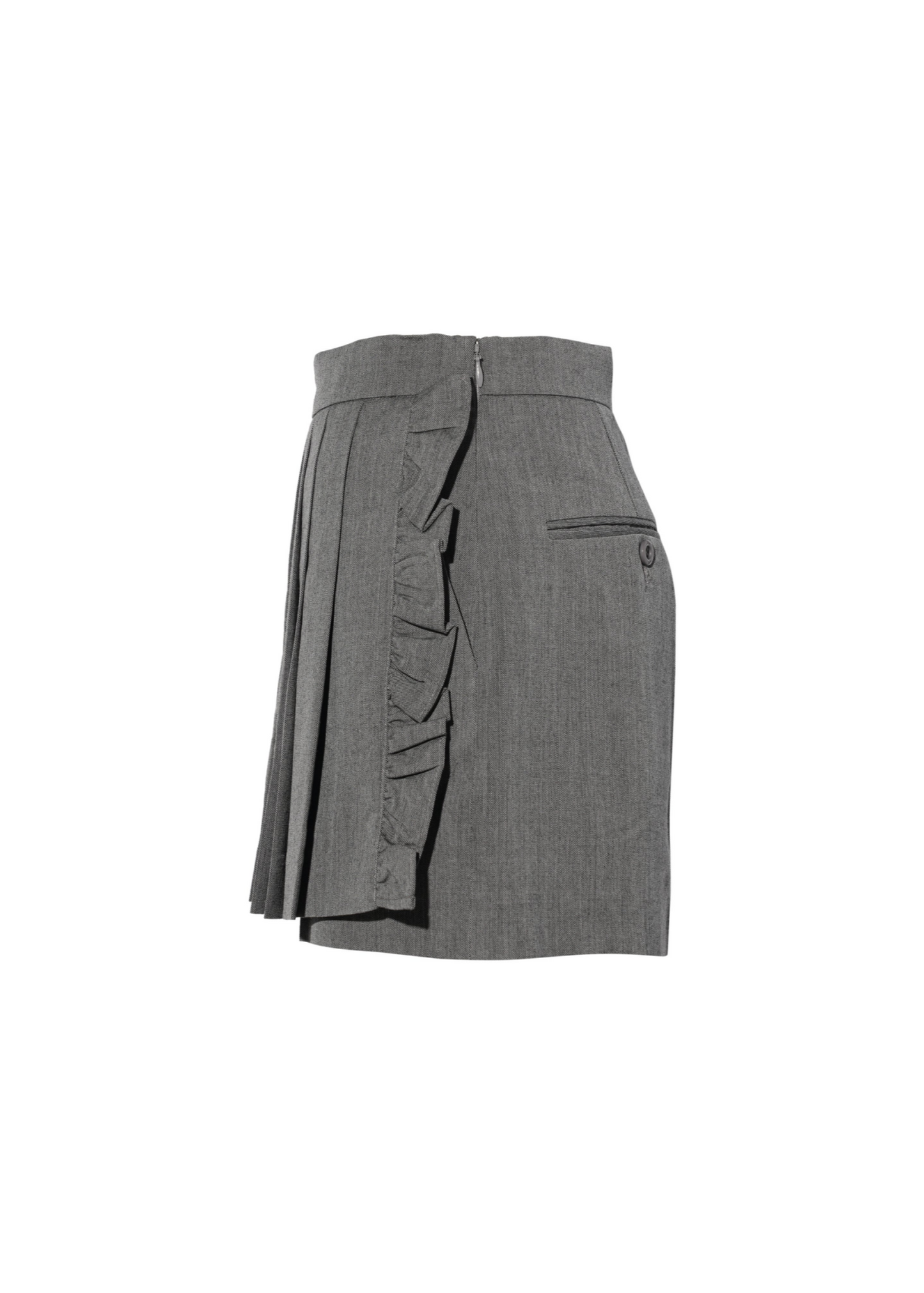 Pleated Apron Skort