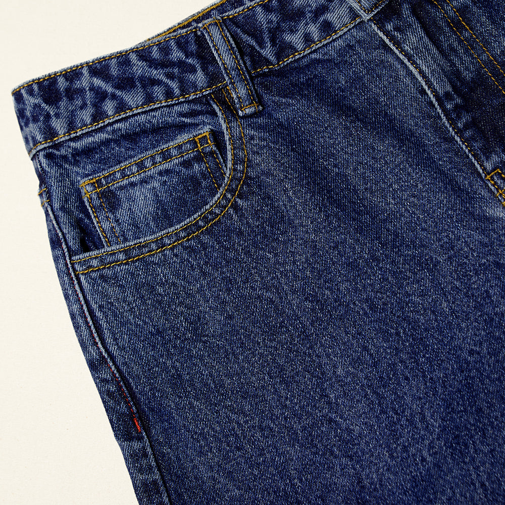 Denim Cargo Jeans