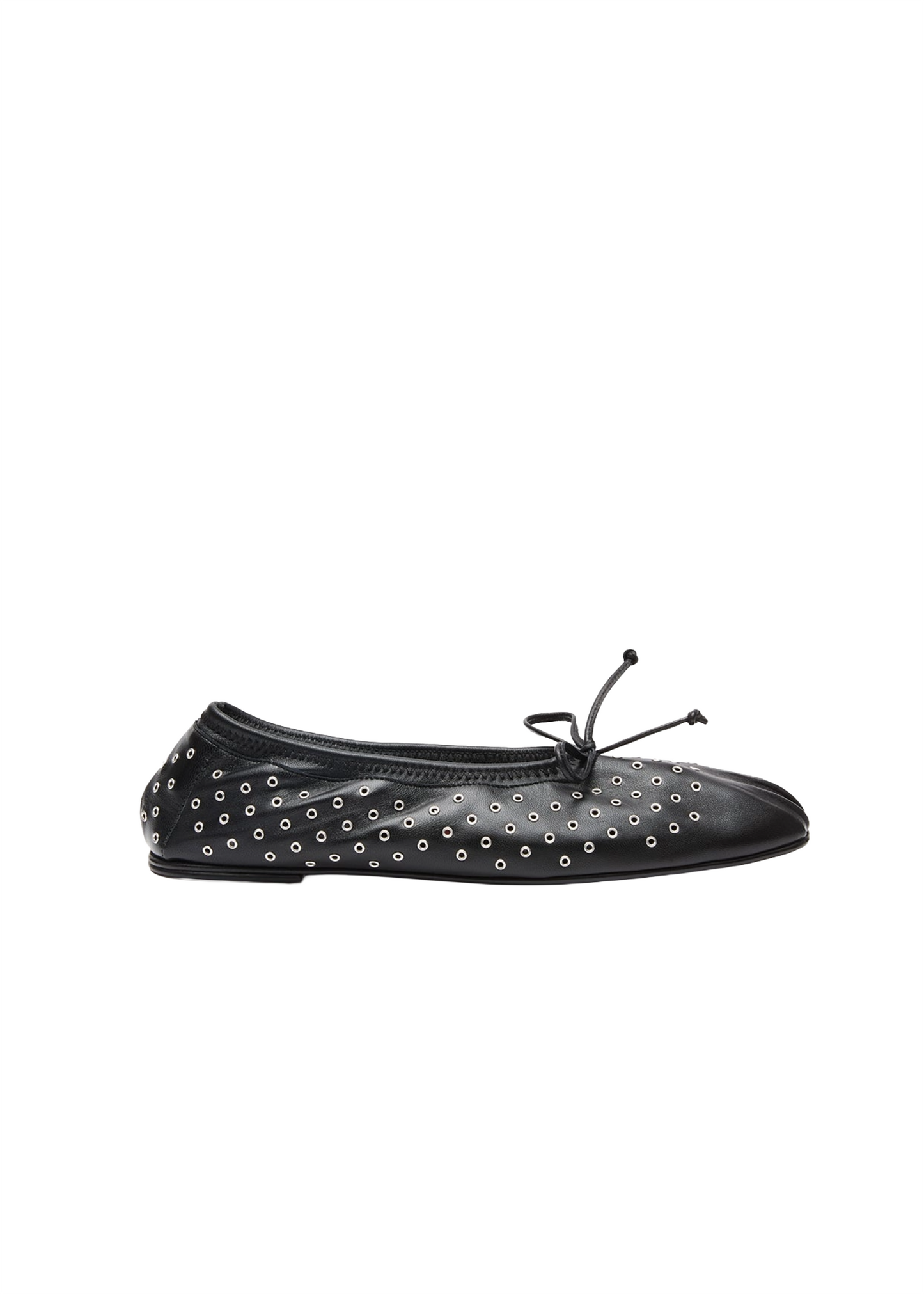 Gathered Ballet Flats