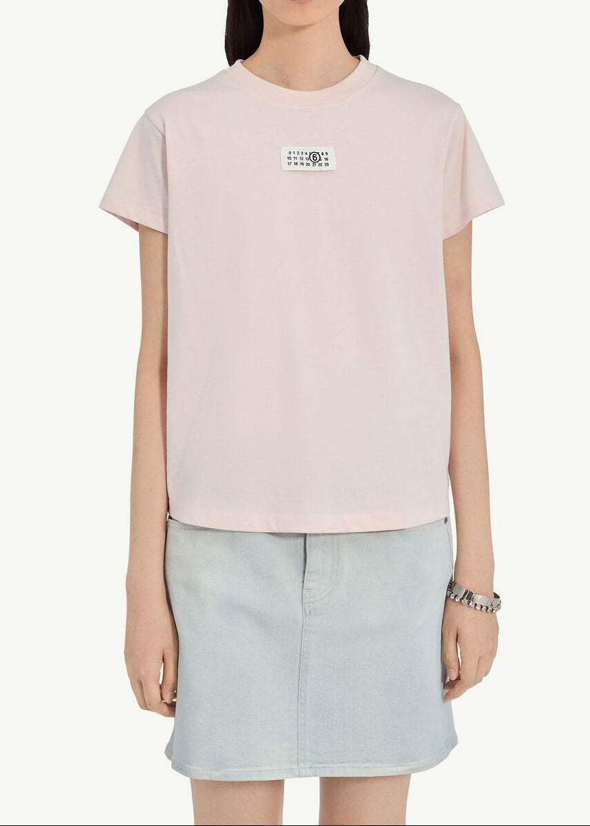 Fitted Numeric Cotton T-shirt