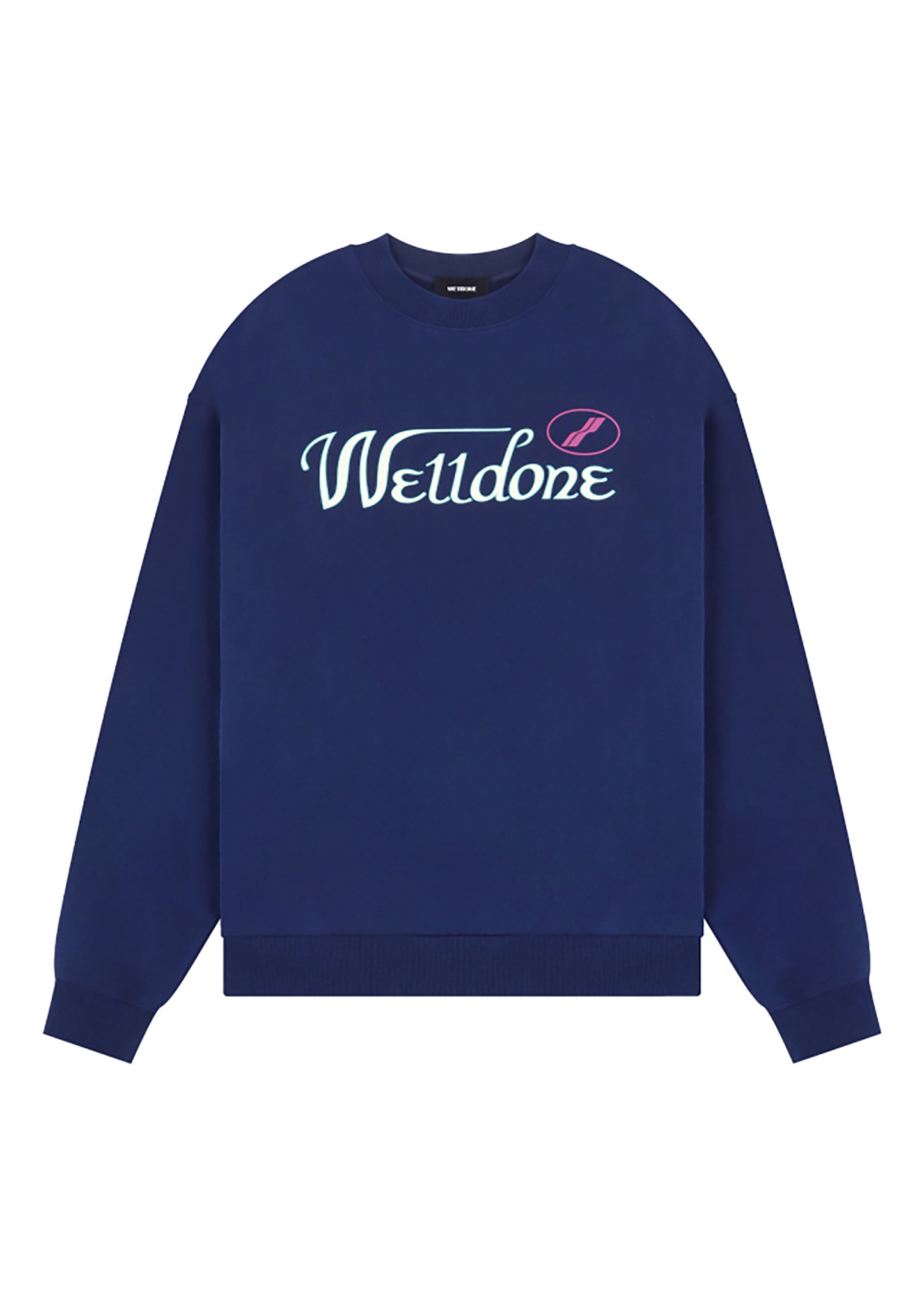 Colorful Cursive Logo Fleece Sweatshirt