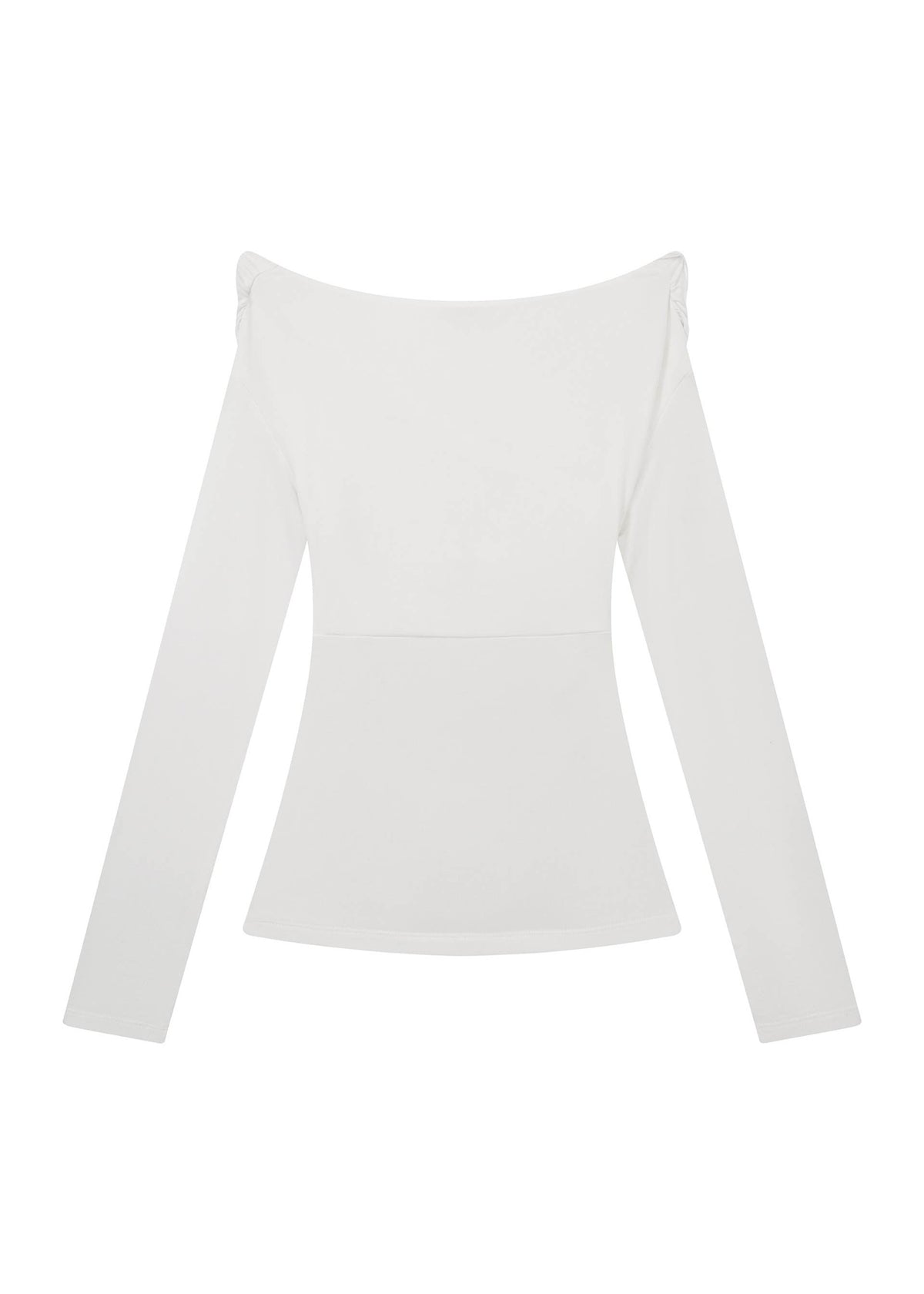 Wrapped Long-sleeved Top
