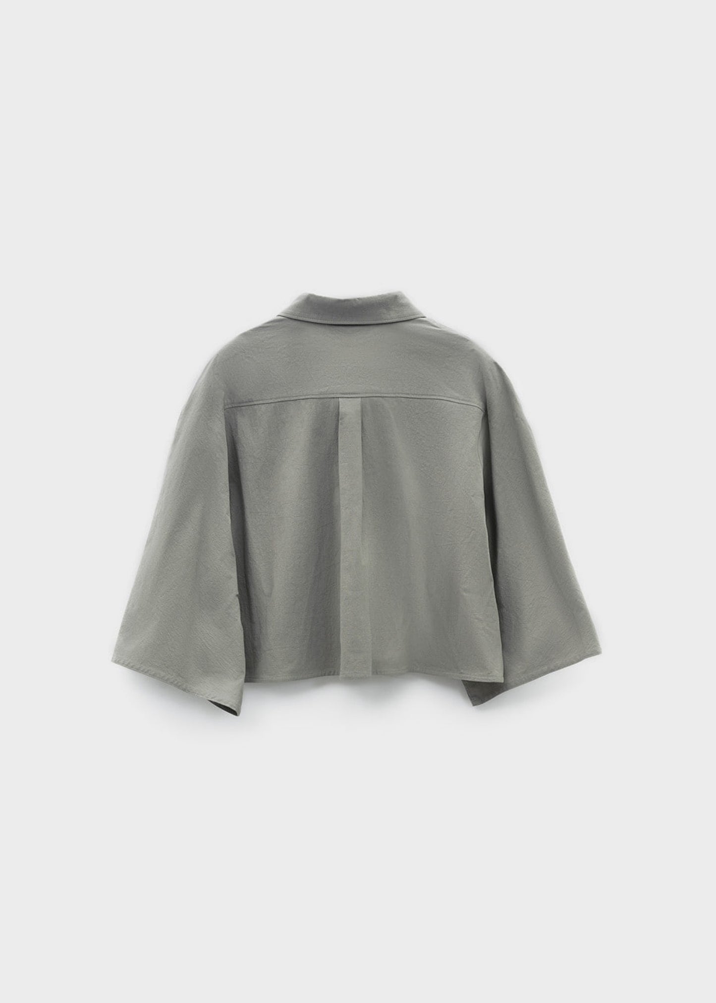 Half Sleeve Cropped Shirt
