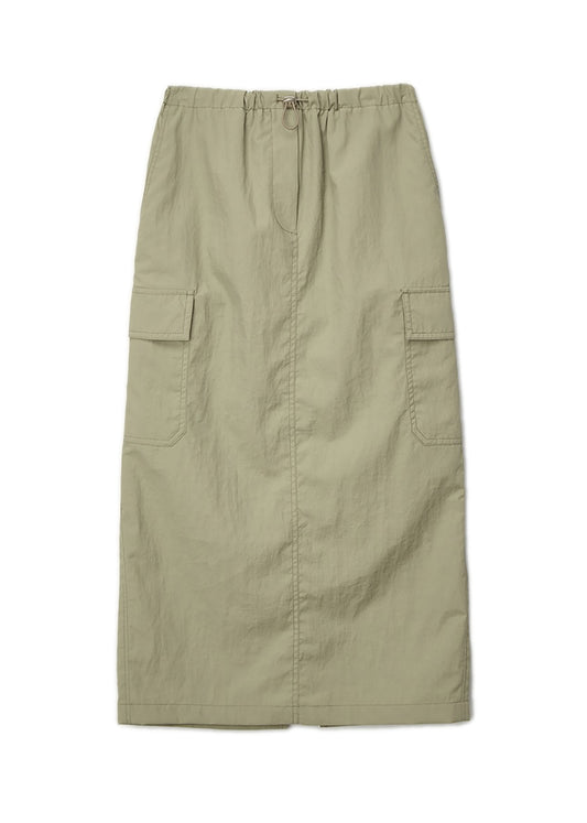 H-line Papery Long Skirt
