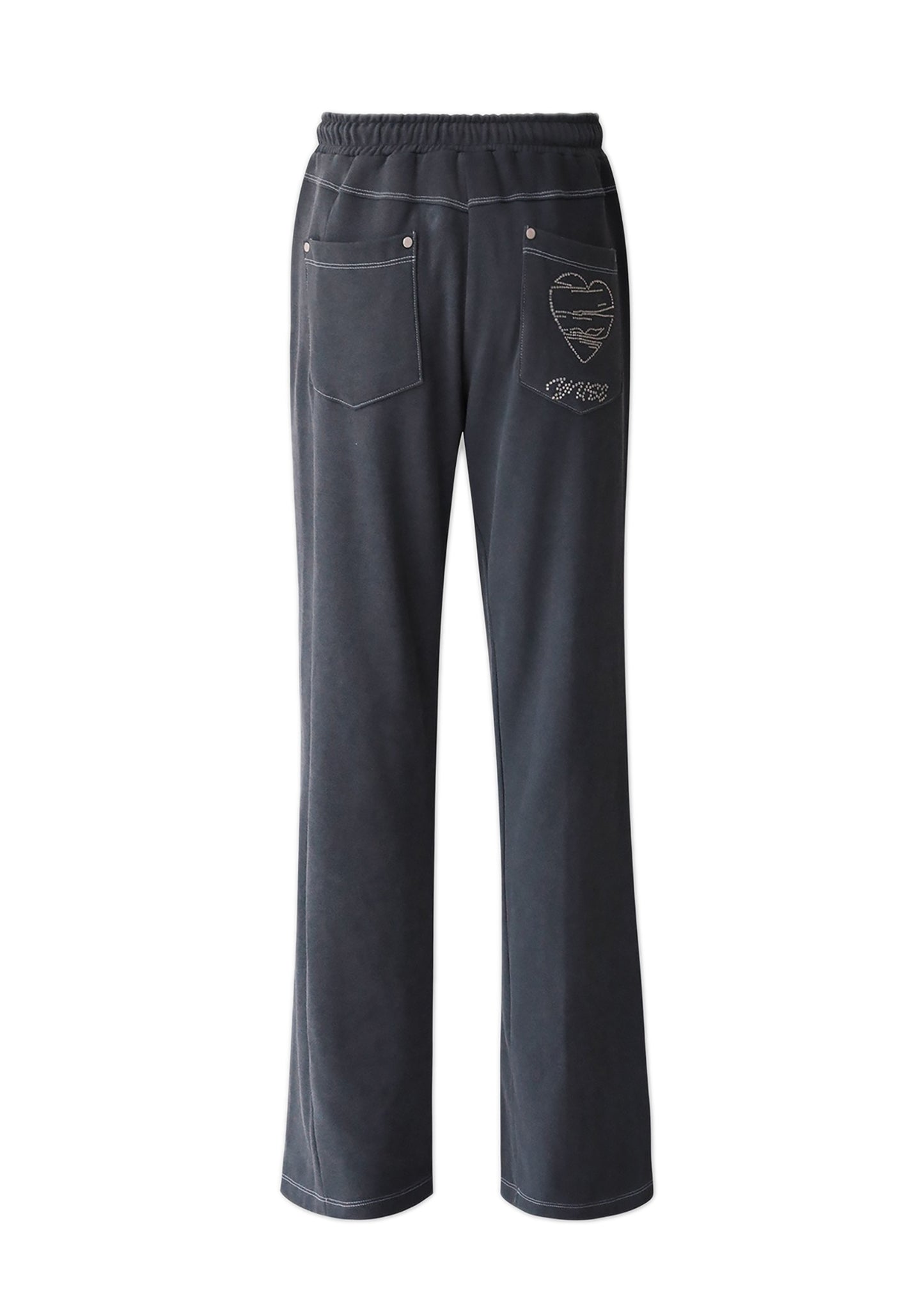 Hot Fix Point Wide Track Pants
