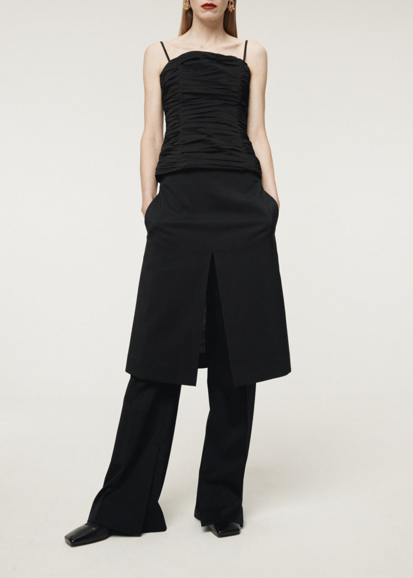 RC Layered Skirt Pants
