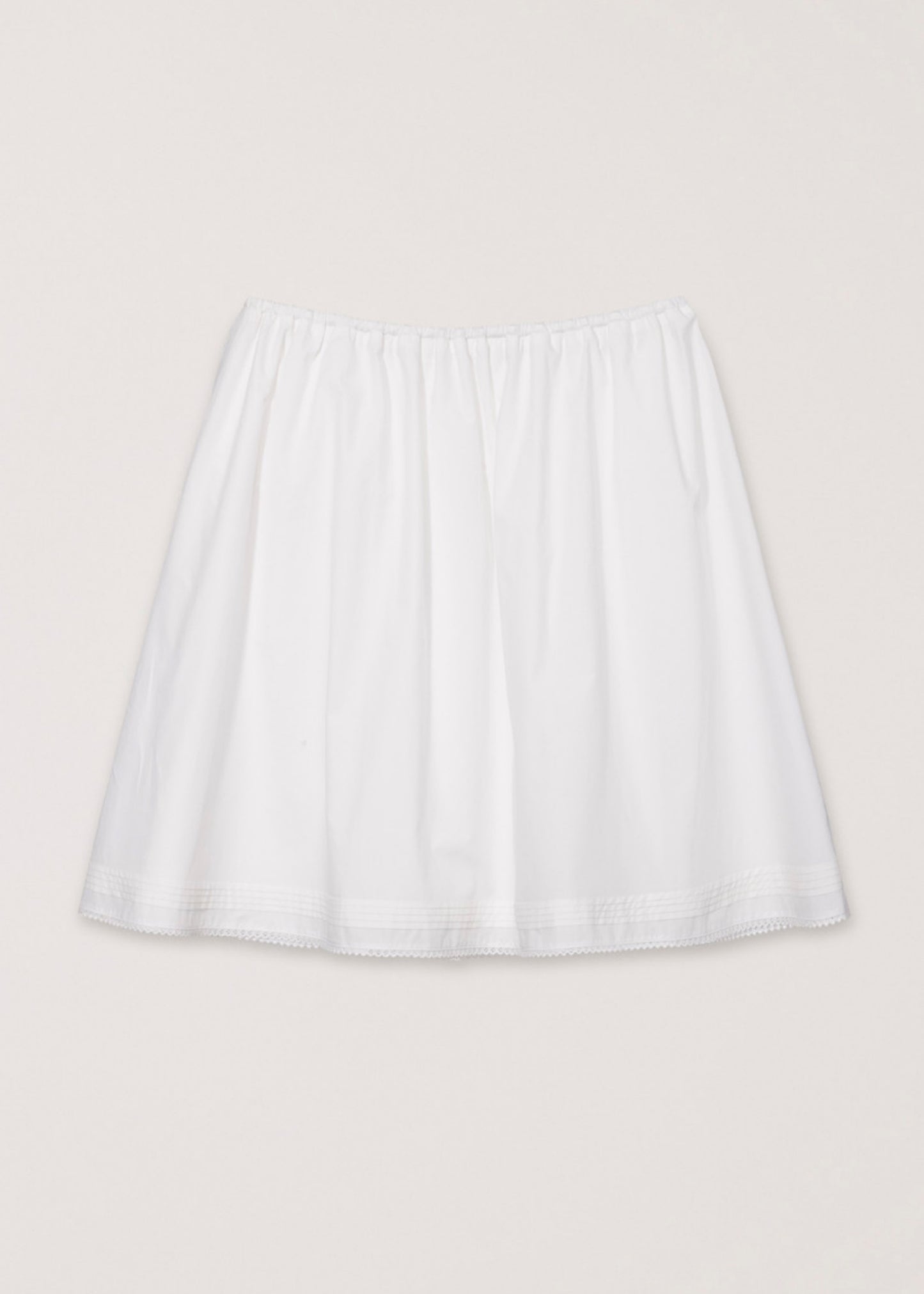 Laced Midi Full Skirt