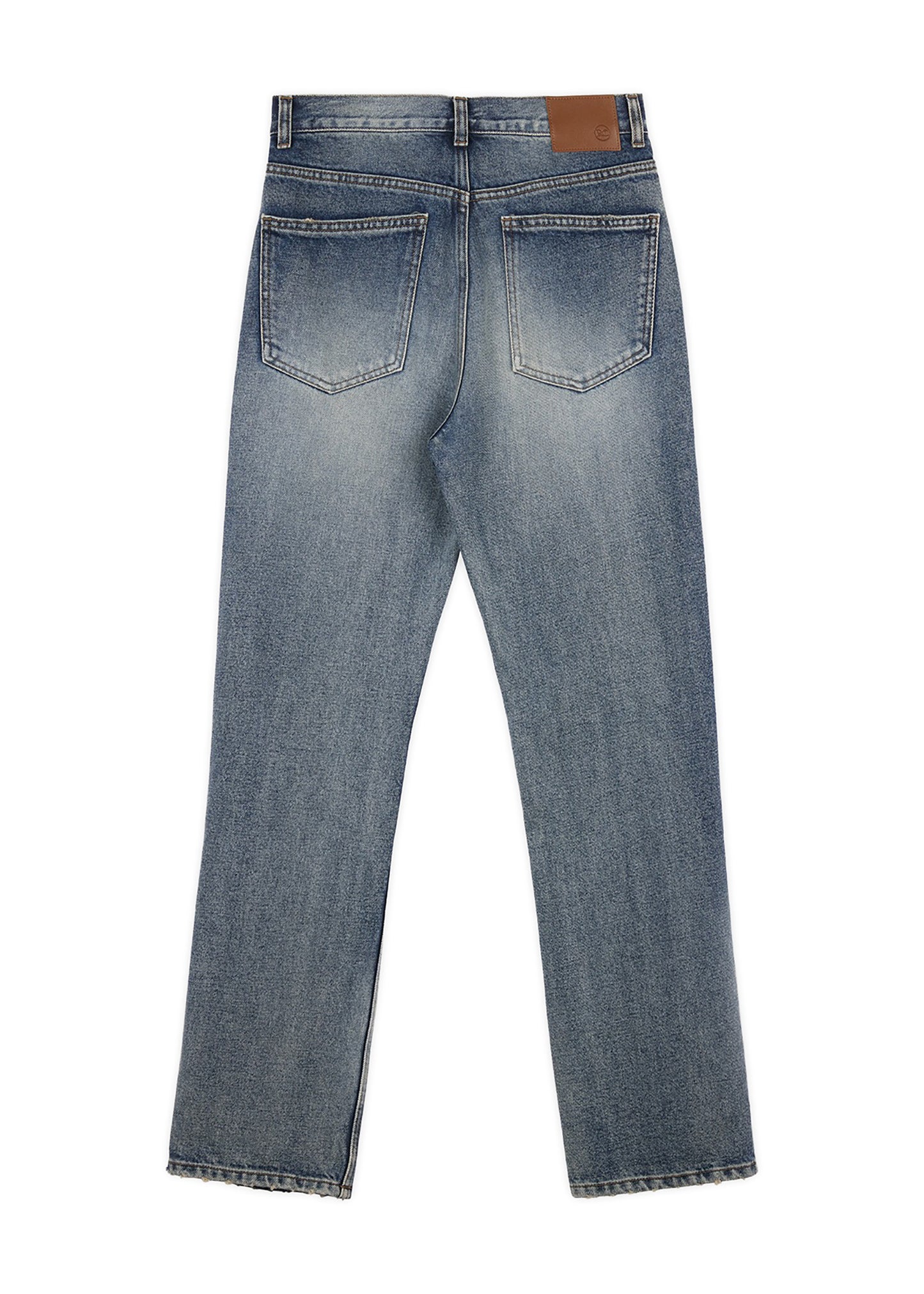 Destroyed Loose Fit Denim