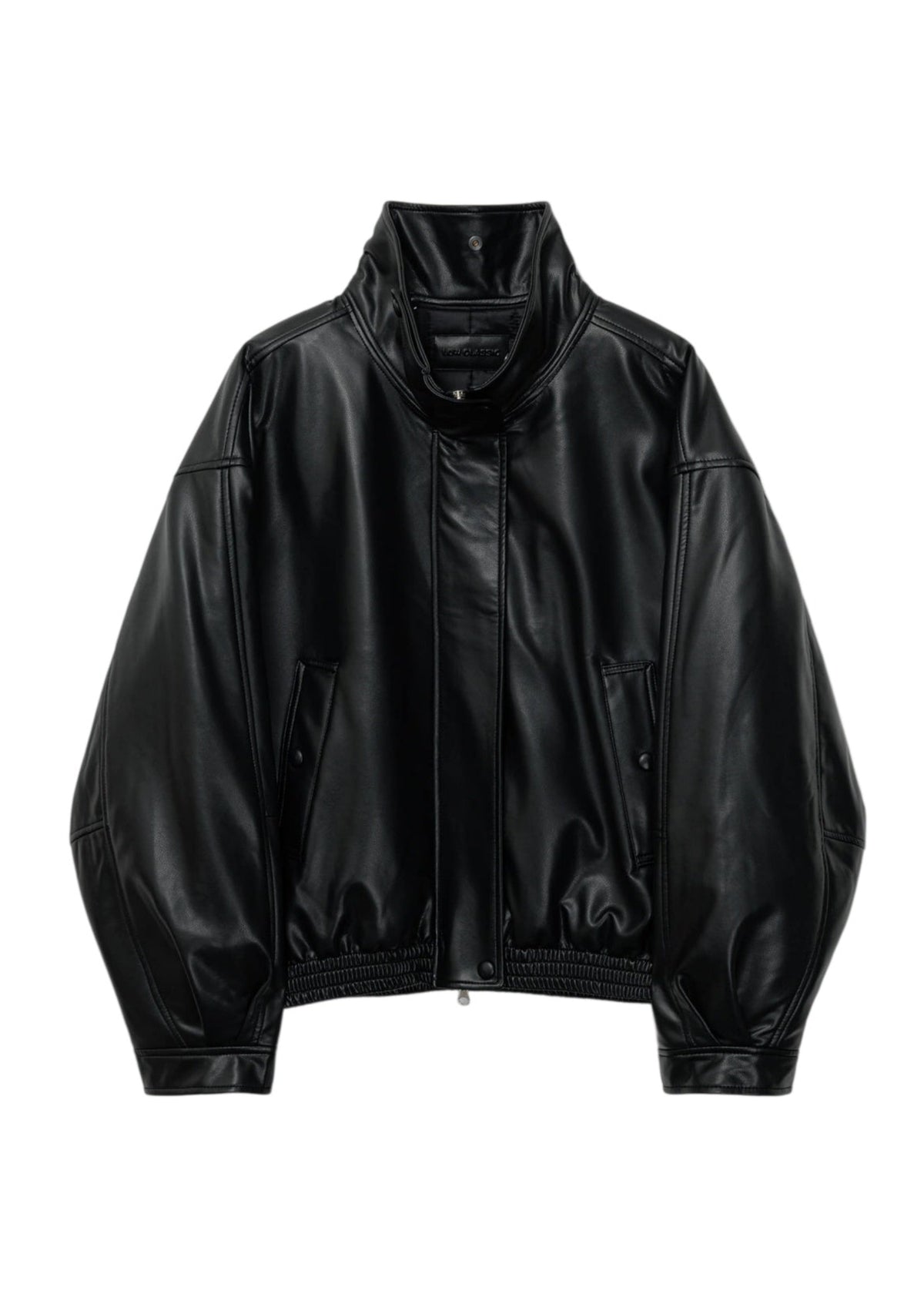 Fur Collar Leather Jacket