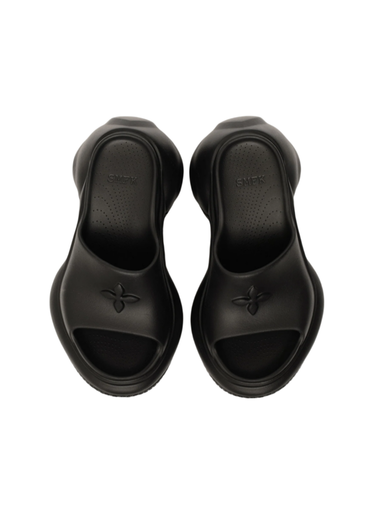 Compass Wave High-heel Bumper Sandal