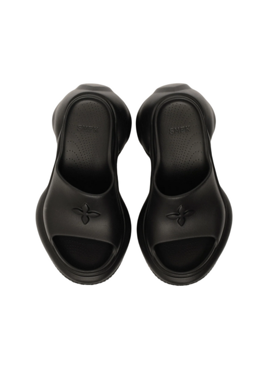 Compass Wave High-heel Bumper Sandal