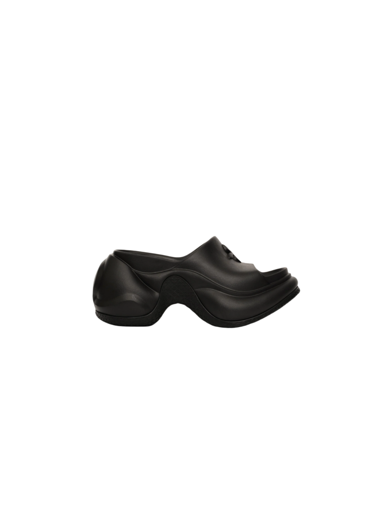 Compass Wave High-heel Bumper Sandal