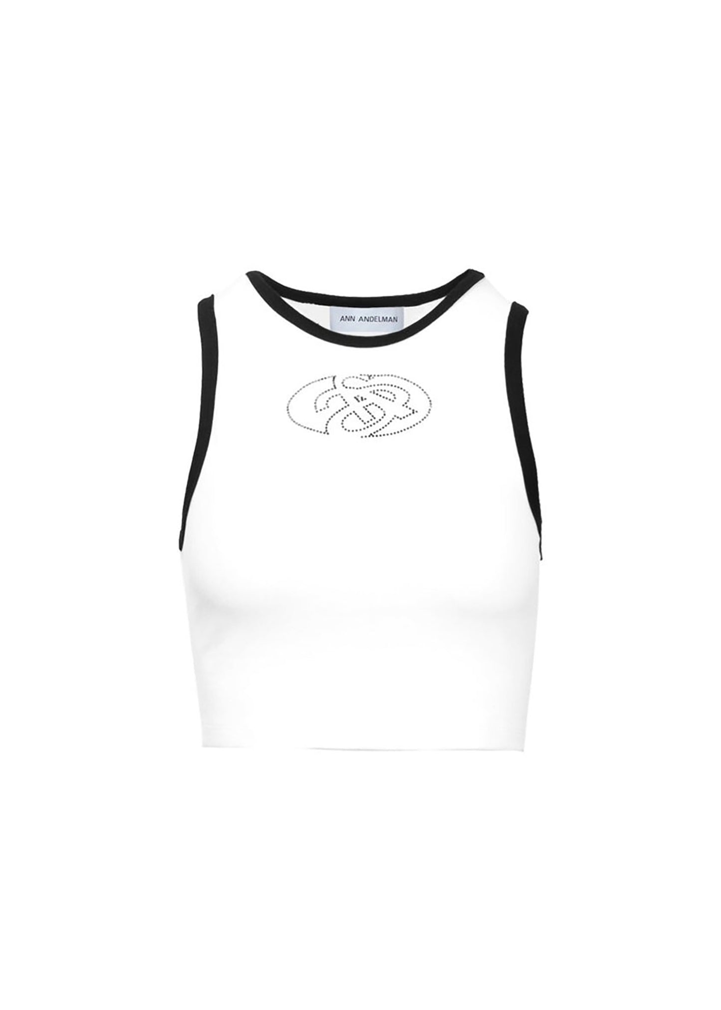 Crystal Logo Crop Top