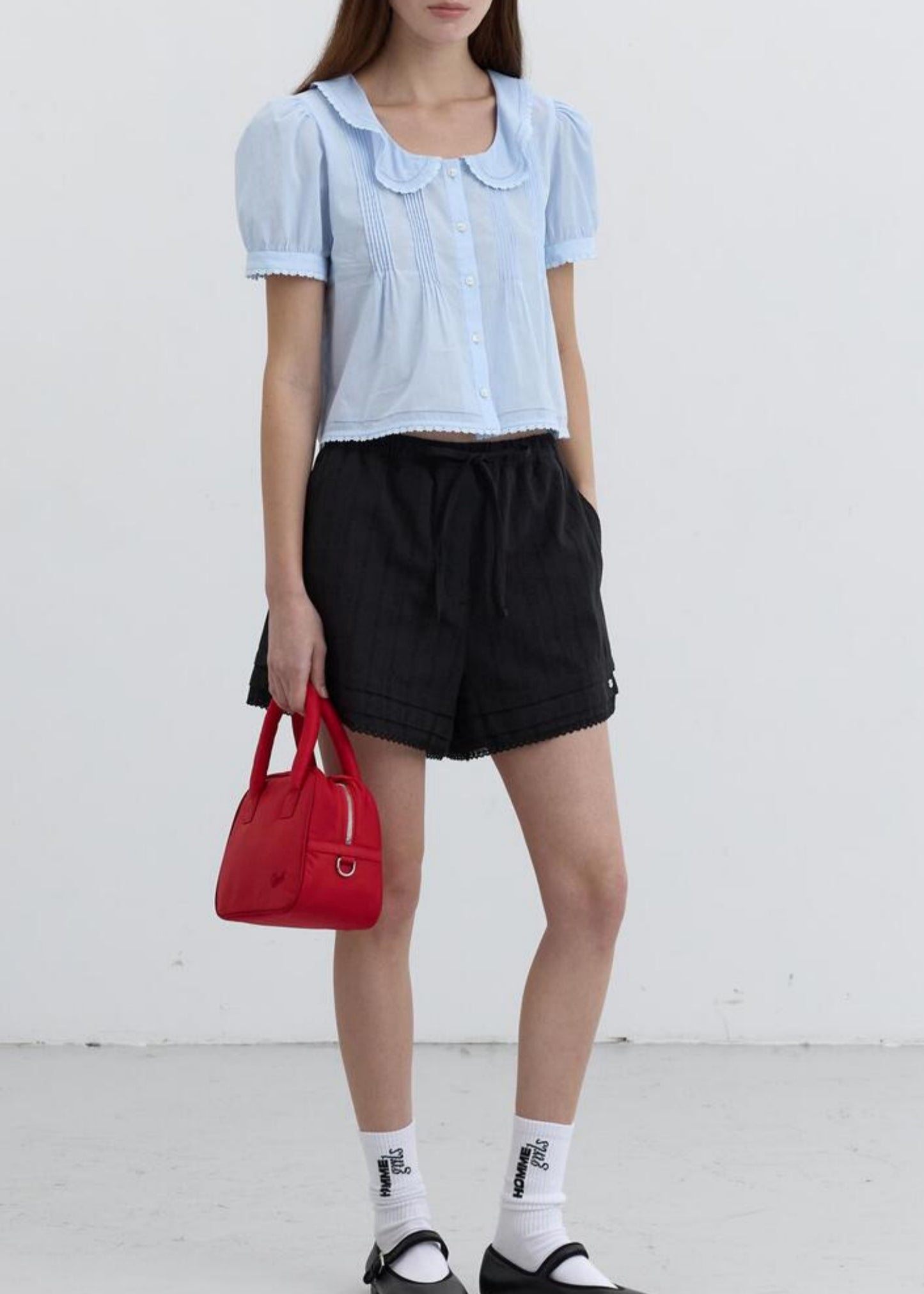Laced Banding Shorts