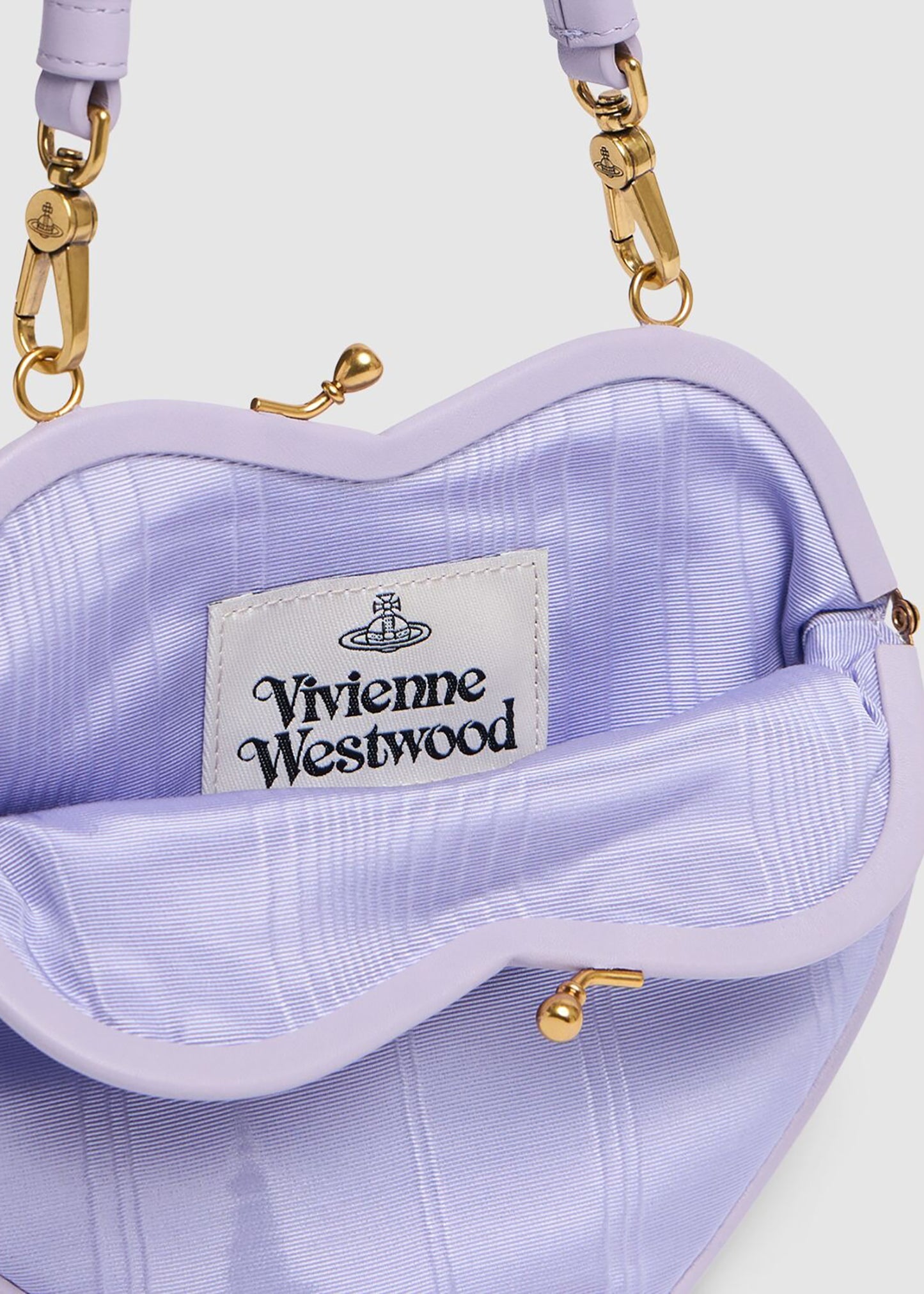 Belle Heart Frame Purse