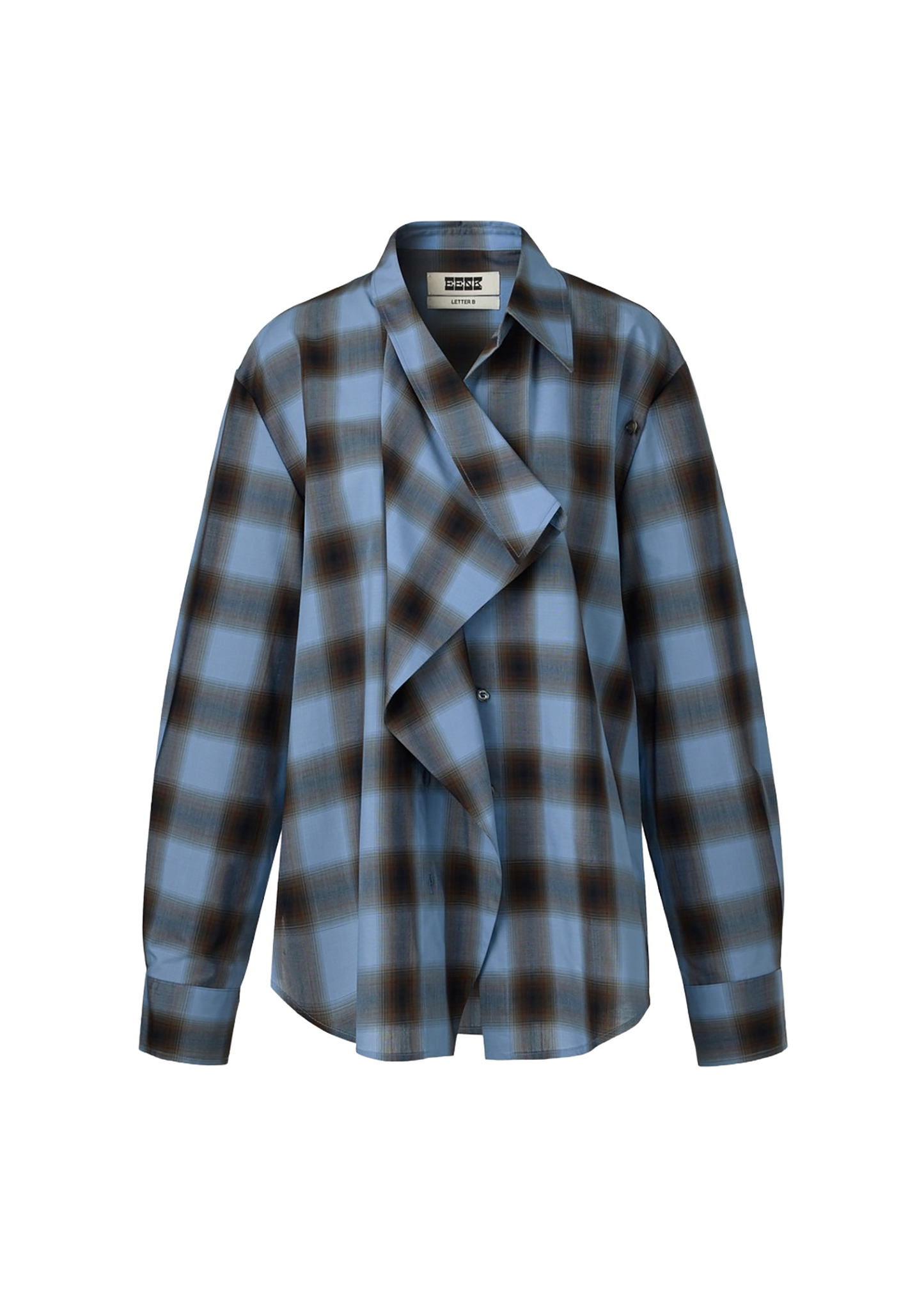 Plaid Multi-way Shirt