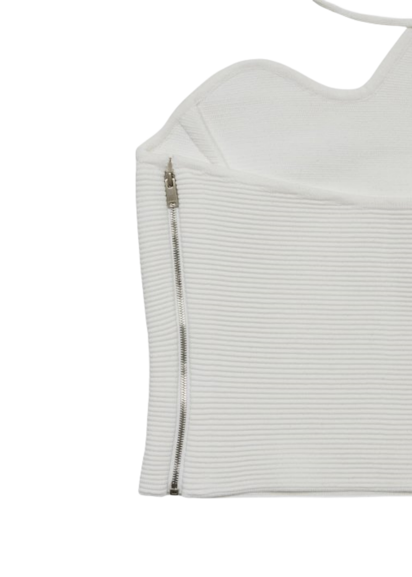 Rc Signature Curved Recycle Knit Top