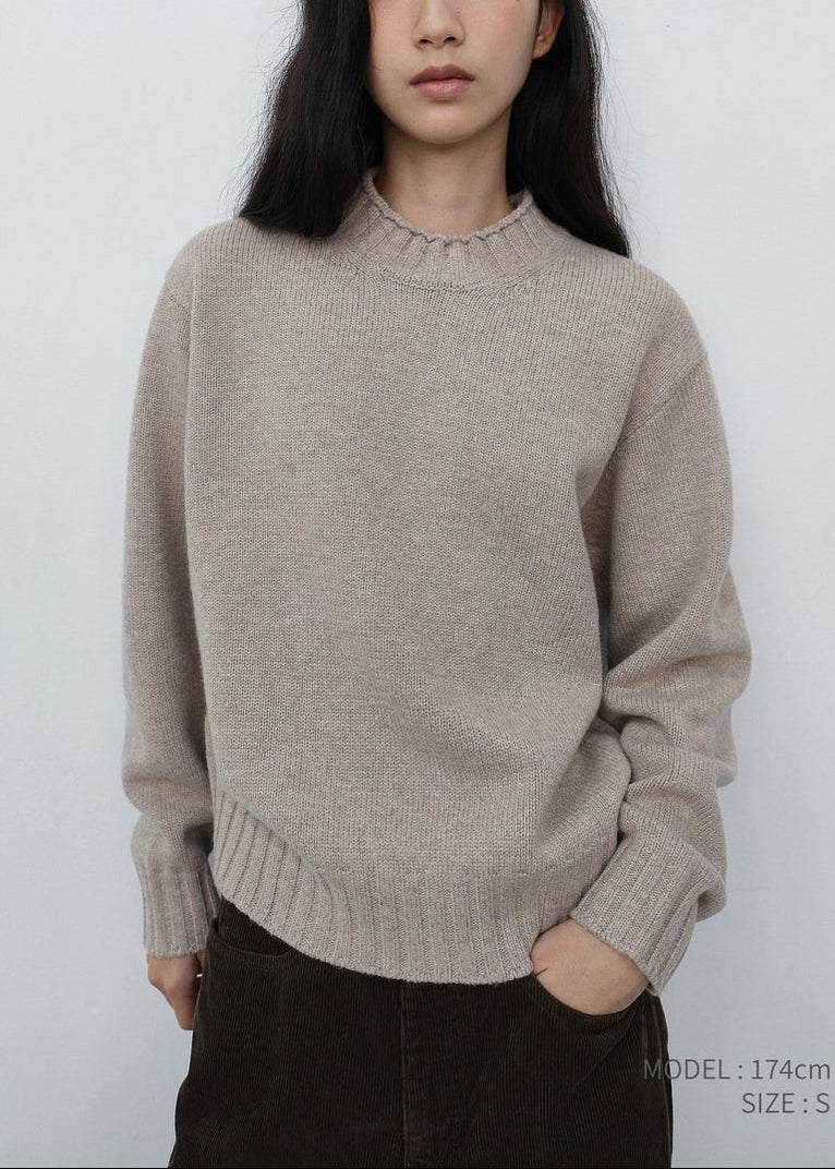 Chunky Roll Neck Sweater